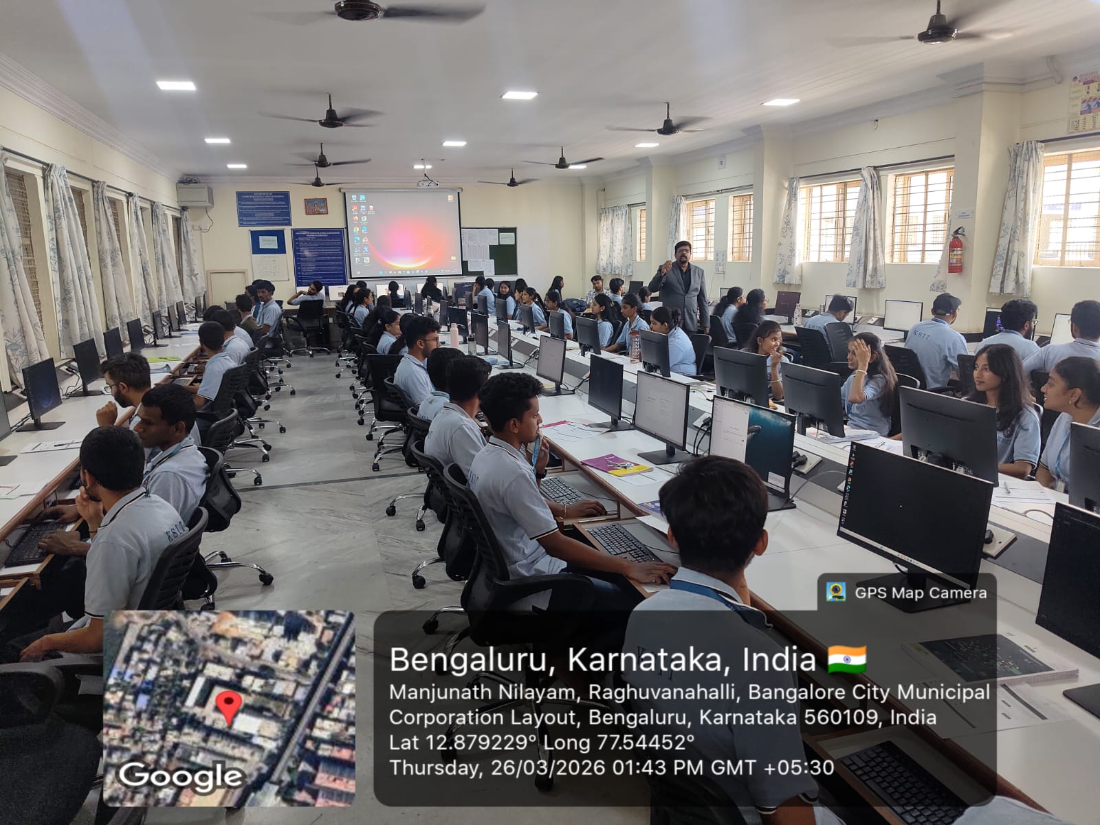 Hands-on robotics session