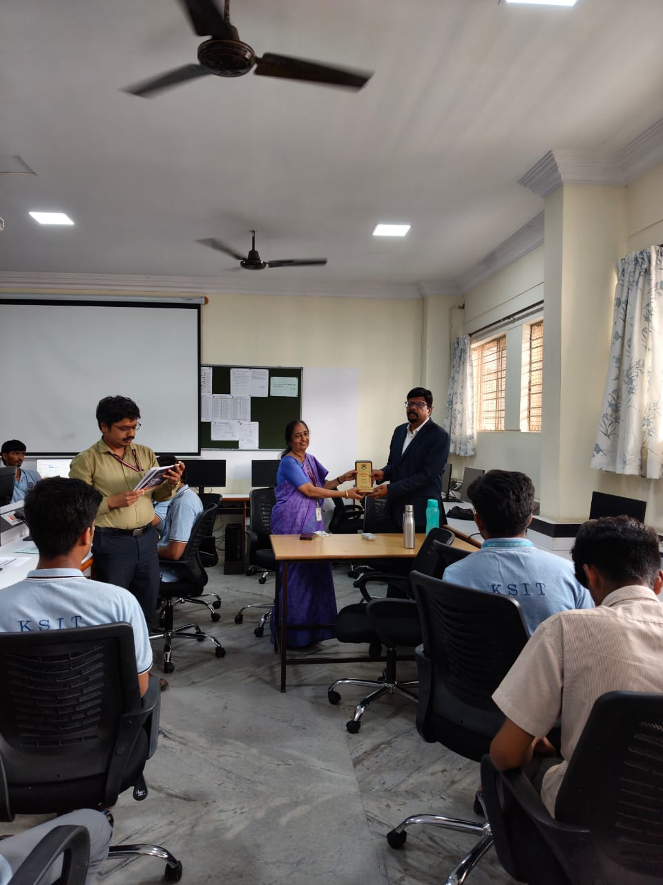 Certificate distribution ceremony